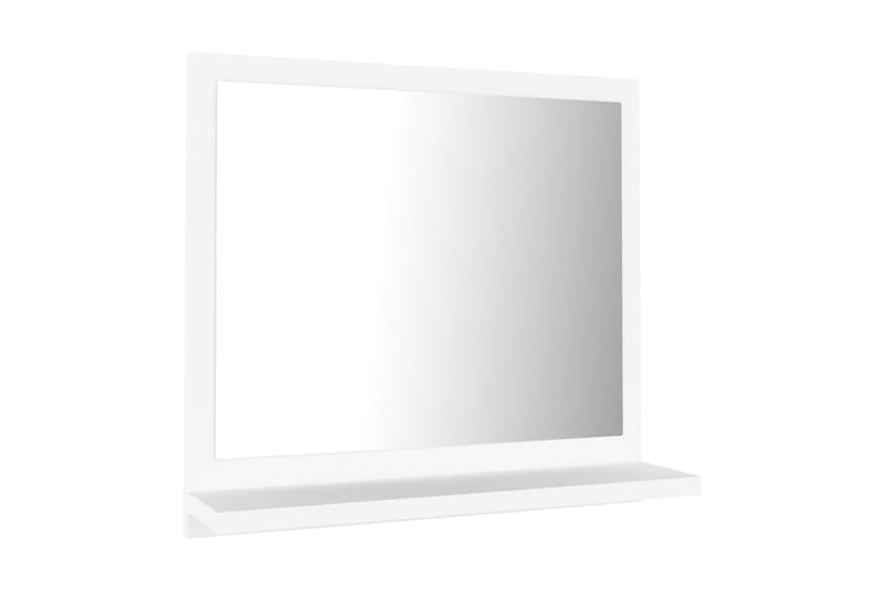 Baderomsspeil hvit 40x10,5x37 cm sponplate - Hvit - Speil - Baderomsspeil