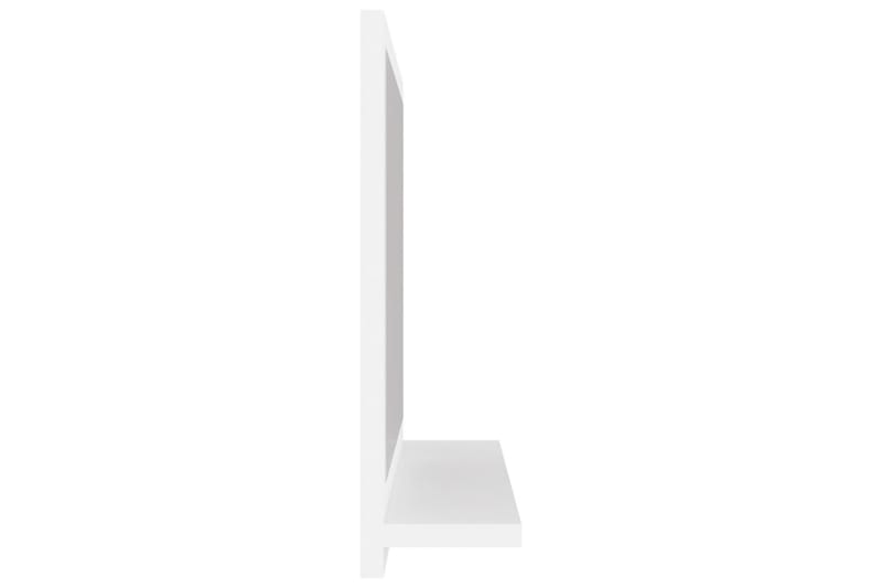 Baderomsspeil hvit 40x10,5x37 cm sponplate - Hvit - Speil - Baderomsspeil