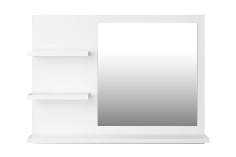 Baderomsspeil hvit 60x10,5x45 cm sponplate - Hvit - Speil - Baderomsspeil