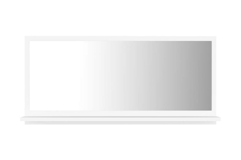Baderomsspeil hvit 80x10,5x37 cm sponplate - Hvit - Speil - Baderomsspeil