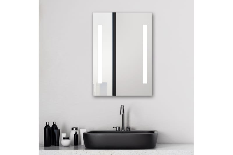 Baderomsspeil Millena 70 cm LED-Lys - Baderomsspeil med belysning - Speil - Baderomsspeil