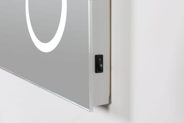 Basketorp Speil 120x70 cm - Sølv - Interiør - Baderomsinnredning - Baderomsspeil