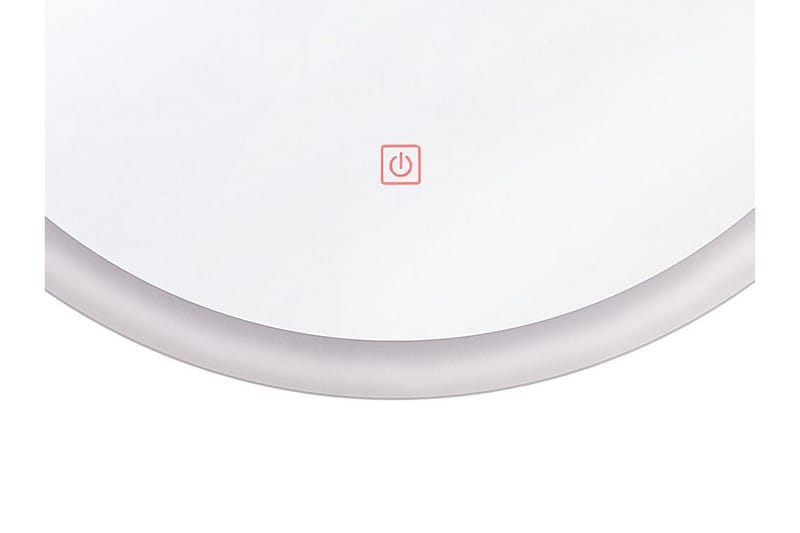 Cutberto Speil LED-belysning - Sølv - Interiør - Baderomsinnredning - Baderomsspeil