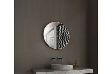 Digerberget Speil 60 cm Rund - Kobber - Interiør - Baderomsinnredning - Baderomsspeil