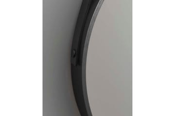 Djupqvior Speil 55 cm Rund - Svart/Gull - Interiør - Baderomsinnredning - Baderomsspeil