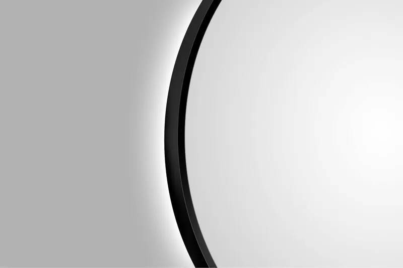 Gottsätter Speil 60 cm Rundt - Svart - Interiør - Baderomsinnredning - Baderomsspeil