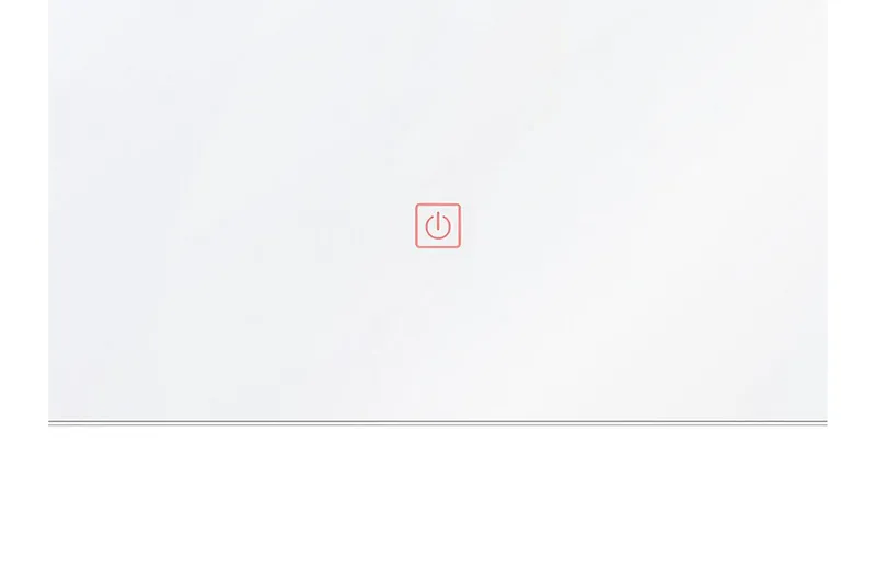 Kilmurray Speil LED 60x80 cm - Sølv - Interiør - Baderomsinnredning - Baderomsspeil