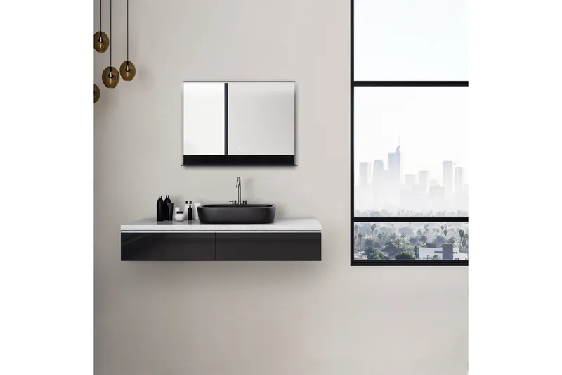 Knutby Veggspeil 60 cm - Interiør - Baderomsinnredning - Baderomsspeil