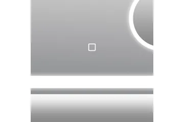 Kolerud Speil 80x60 cm - Sølv - Interiør - Baderomsinnredning - Baderomsspeil