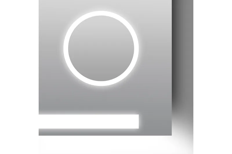 Kolerud Speil 80x60 cm - Sølv - Interiør - Baderomsinnredning - Baderomsspeil