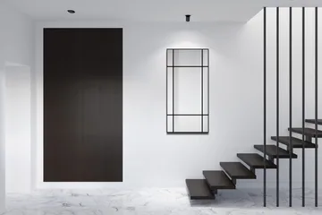 Lannabruk Speil 60x120 cm - Svart - Interiør - Baderomsinnredning - Baderomsspeil