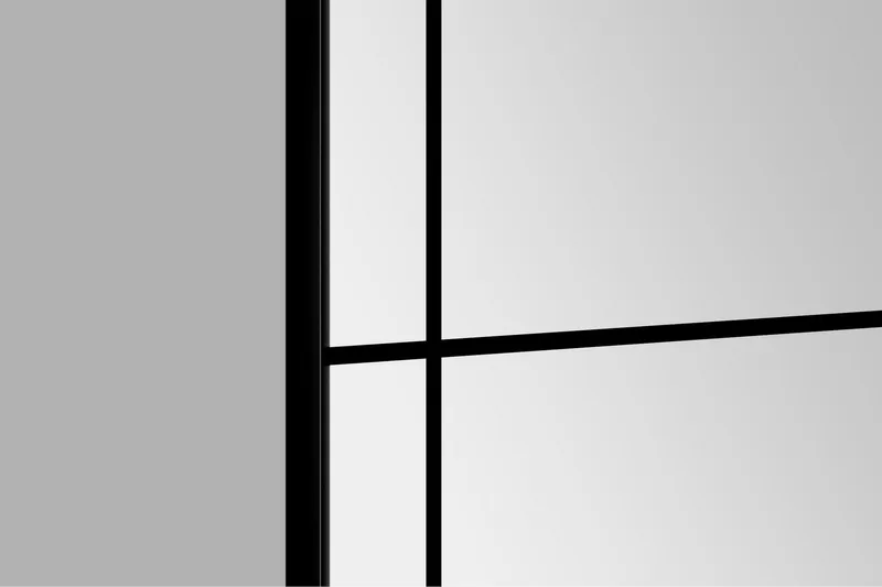 Lannabruk Speil 60x120 cm - Svart - Interiør - Baderomsinnredning - Baderomsspeil
