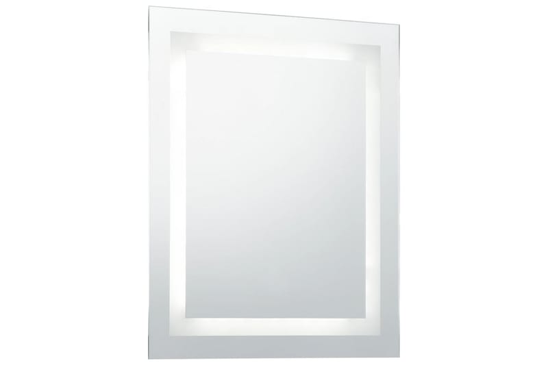 LED-speil til bad med berøringssensor 60x80 cm - Baderomsspeil med belysning - Baderomsspeil - Speil
