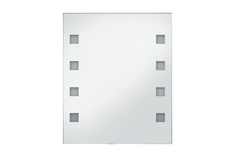 LED-veggspeil til bad 50x60 cm - Baderomsspeil med belysning - Baderomsspeil - Speil
