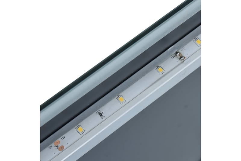 LED-veggspeil til bad 50x60 cm - Baderomsspeil med belysning - Speil - Baderomsspeil