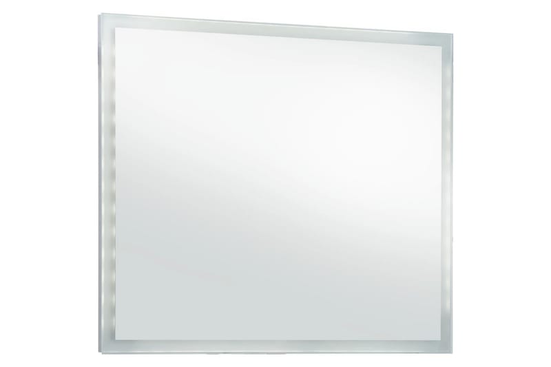 LED-veggspeil til bad 60x50 cm - Baderomsspeil med belysning - Speil - Baderomsspeil