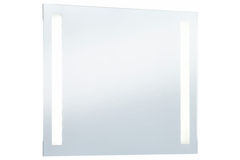 LED-veggspeil til bad 80x60 cm - Baderomsspeil med belysning - Speil - Baderomsspeil