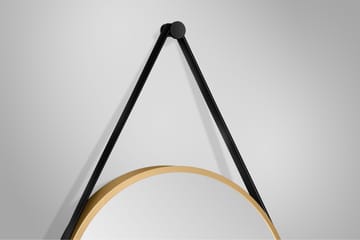 Nävesta Speil 50 cm Rundt - Gull - Interiør - Baderomsinnredning - Baderomsspeil