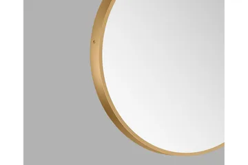 Nävesta Speil 50 cm Rundt - Gull - Interiør - Baderomsinnredning - Baderomsspeil