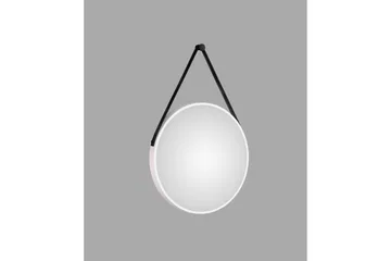 Nävesta Speil 50 cm Rundt - Hvit - Interiør - Baderomsinnredning - Baderomsspeil