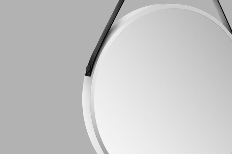 Nävesta Speil 50 cm Rundt - Hvit - Interiør - Baderomsinnredning - Baderomsspeil