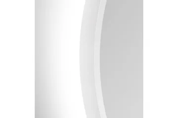 Nävesta Speil 50 cm Rundt - Hvit - Interiør - Baderomsinnredning - Baderomsspeil