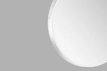 Nävesta Speil 50 cm Rundt - Hvit - Interiør - Baderomsinnredning - Baderomsspeil