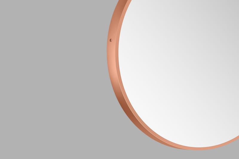 Nävesta Speil 50 cm Rundt - Kobber - Interiør - Baderomsinnredning - Baderomsspeil