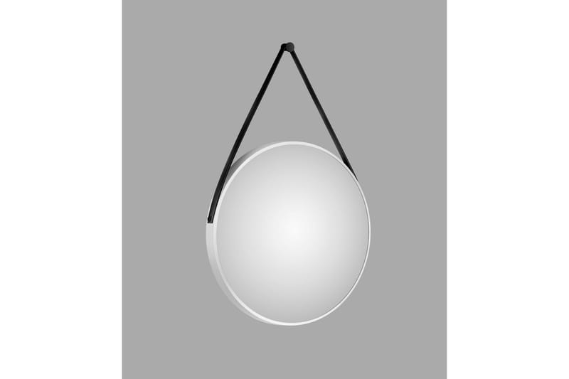 Nävesta Speil 80 cm Rundt - Hvit - Interiør - Baderomsinnredning - Baderomsspeil