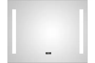 Purnuvara Baderomsspeil 60 cm LED-Lys - Interiør - Baderomsinnredning - Baderomsspeil