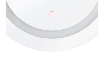 Rystal Speil LED Rund 58x58 cm - Sølv - Interiør - Baderomsinnredning - Baderomsspeil