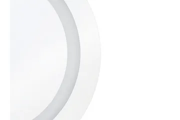 Rystal Speil LED Rund 58x58 cm - Sølv - Interiør - Baderomsinnredning - Baderomsspeil