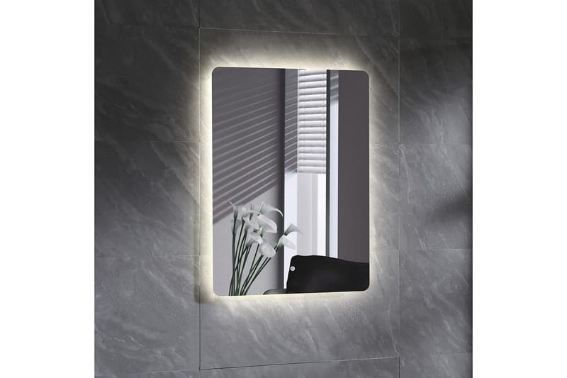 Speil Bathlife Tindra 500 - Hvit - Baderomsspeil med belysning - Speil - Baderomsspeil