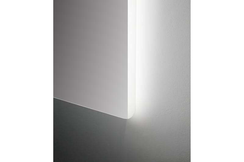 Speil Bockstboda 120x70 cm - Sølv - Baderomsspeil med belysning - Speil - Baderomsspeil
