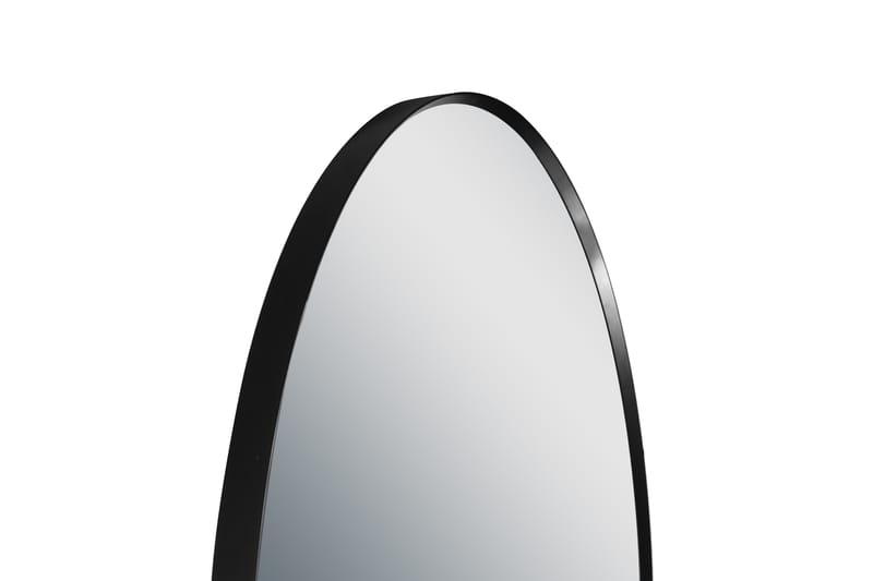 Veggspeil Almunge 60 cm - Svart - Baderomsspeil - Speil