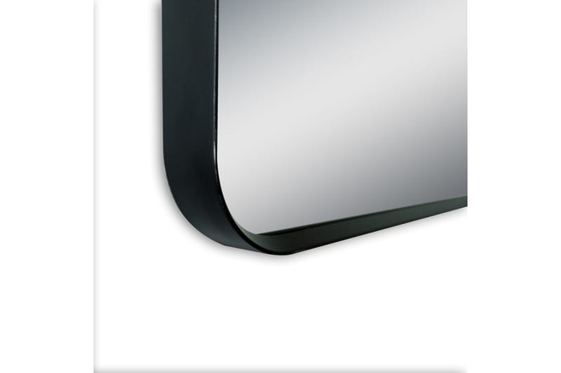 Veggspeil Almunge 60 cm - Svart - Baderomsspeil - Speil