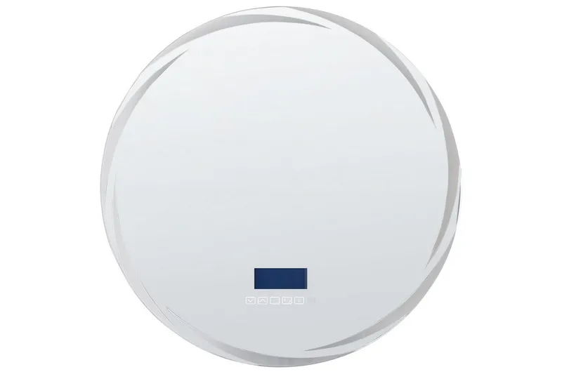 Badrumsspegel med LED Beliani Tanay Silver