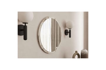 Buhem Baderomsspeil 60 cm Rund - Marmor - Interiør - Baderomsinnredning - Baderomsspeil