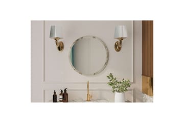 Buhem Baderomsspeil 60 cm Rund - Marmor - Interiør - Baderomsinnredning - Baderomsspeil