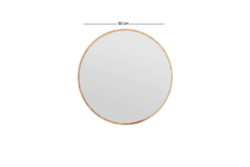 Buhem Baderomsspeil 60 cm Rund - Marmor - Interiør - Baderomsinnredning - Baderomsspeil