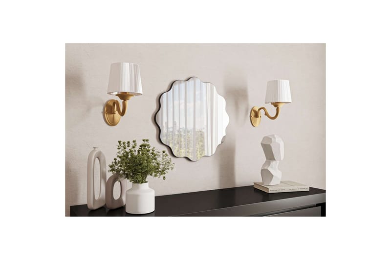 Buhem Baderomsspeil 60 cm Rund - Sort - Interiør - Baderomsinnredning - Baderomsspeil