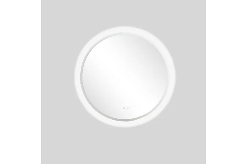 Clas Rundt Baderomsspeil med LED-belysning 100 cm - Anti-Fog og Touch-Kontroll - Interiør - Baderomsinnredning - Baderomsspeil