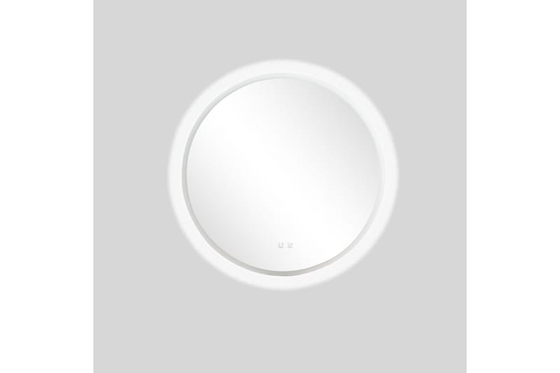 Clas Rundt Baderomsspeil med LED-belysning 100 cm - Anti-Fog og Touch-Kontroll - Interiør - Baderomsinnredning - Baderomsspeil