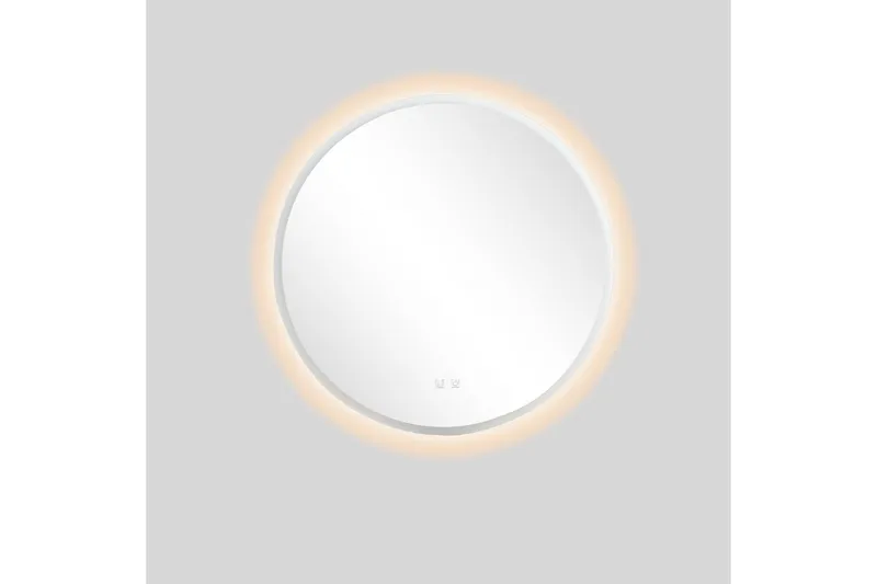 Clas Rundt Baderomsspeil med LED-belysning 100 cm - Anti-Fog og Touch-Kontroll - Interiør - Baderomsinnredning - Baderomsspeil