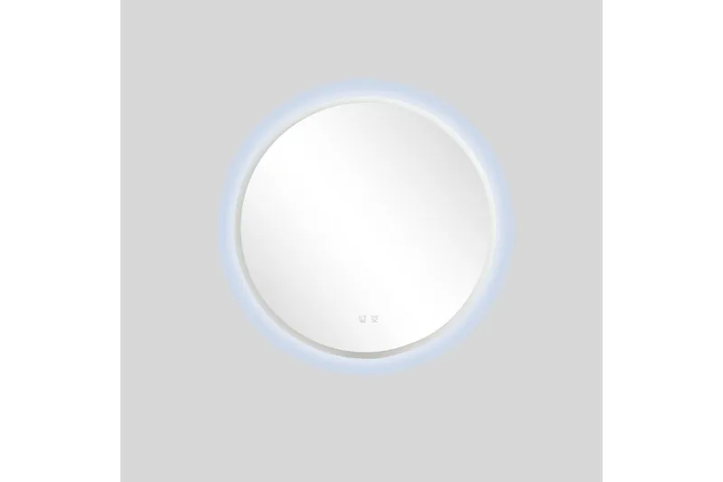 Clas Rundt Baderomsspeil med LED-belysning 100 cm - Anti-Fog og Touch-Kontroll - Interiør - Baderomsinnredning - Baderomsspeil