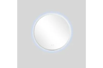 Clas Rundt Baderomsspeil med LED-belysning 100 cm - Anti-Fog og Touch-Kontroll - Interiør - Baderomsinnredning - Baderomsspeil