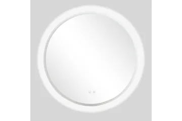 Clas Rundt Baderomsspeil med LED-belysning 120 cm - Anti-Fog og Touch-Kontroll - Interiør - Baderomsinnredning - Baderomsspeil