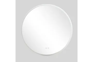 Clas Rundt Baderomsspeil med LED-belysning 120 cm - Anti-Fog og Touch-Kontroll - Interiør - Baderomsinnredning - Baderomsspeil