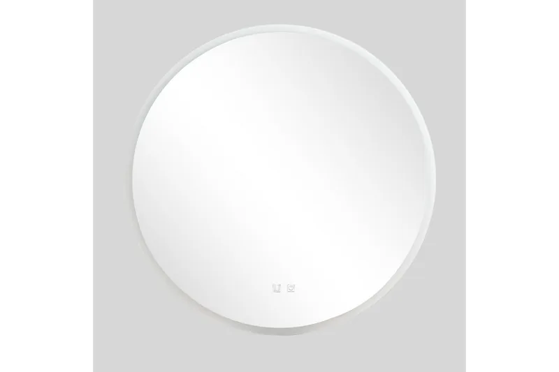 Clas Rundt Baderomsspeil med LED-belysning 120 cm - Anti-Fog og Touch-Kontroll - Interiør - Baderomsinnredning - Baderomsspeil