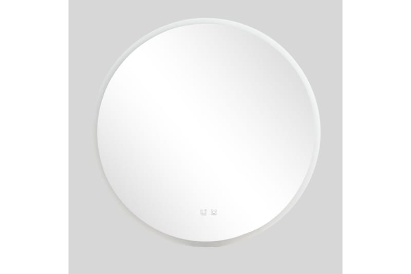 Clas Rundt Baderomsspeil med LED-belysning 120 cm - Transparent - Interiør - Baderomsinnredning - Baderomsspeil